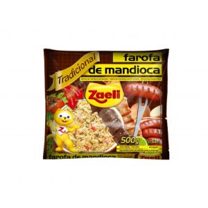 Farofa Tradicional Zaeli 500g CAD. 29/04/2026